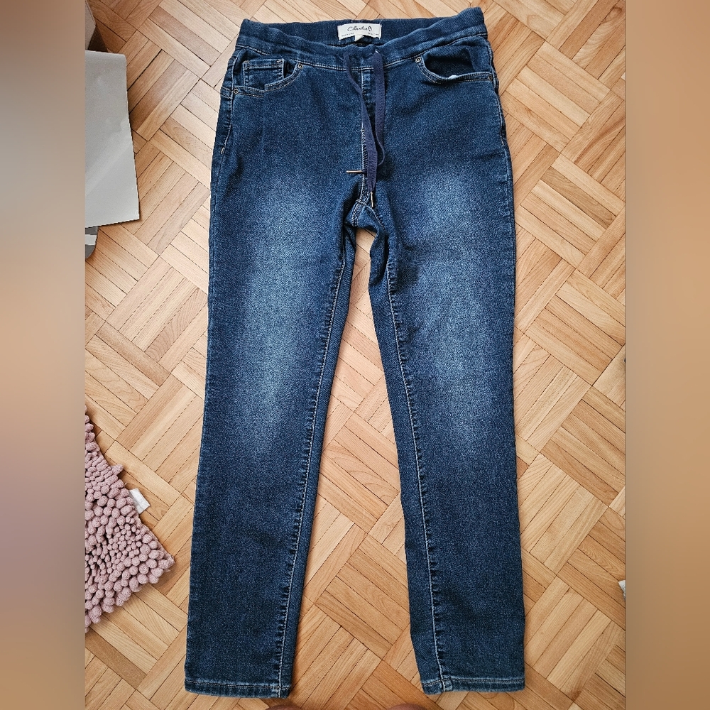 Women's Blue Jeans Jogger